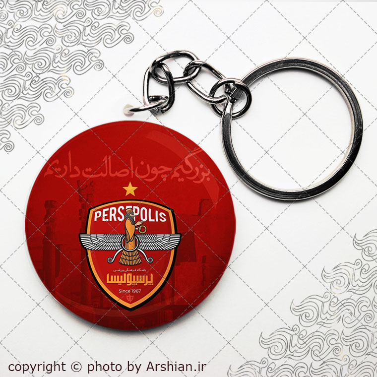 پیکسل سرکلیدی با طرح پرسپولیس