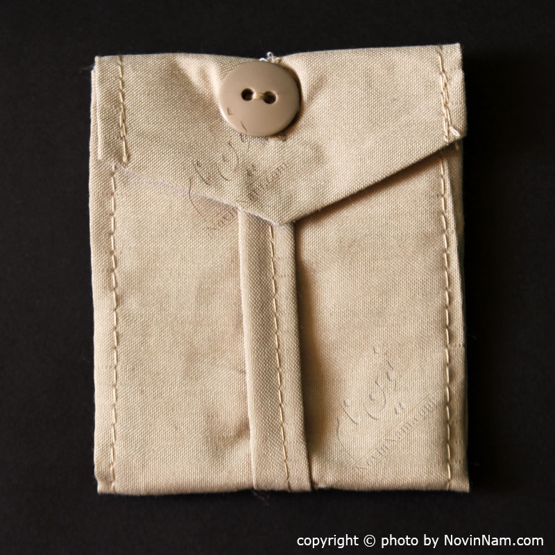 جانماز جیبی کوچک با طرح چفیه