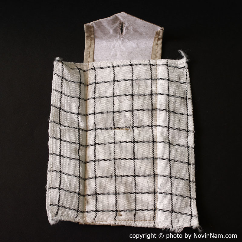 جانماز جیبی کوچک با طرح چفیه