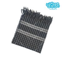 چفیه نخی سفیدرنگ طرح ایرانی کدs100