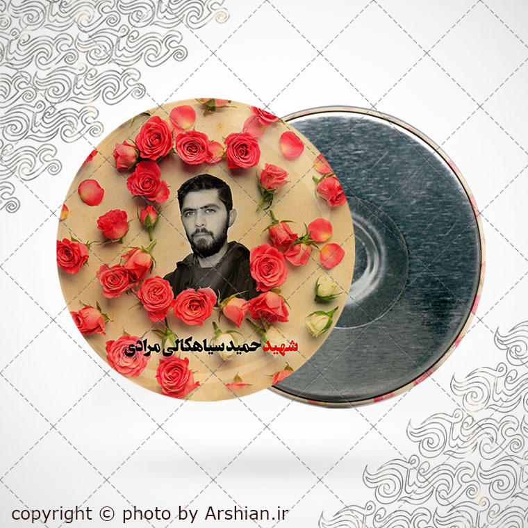 پیکسل اهنربایی شهید حمید سیاهکالی مرادی