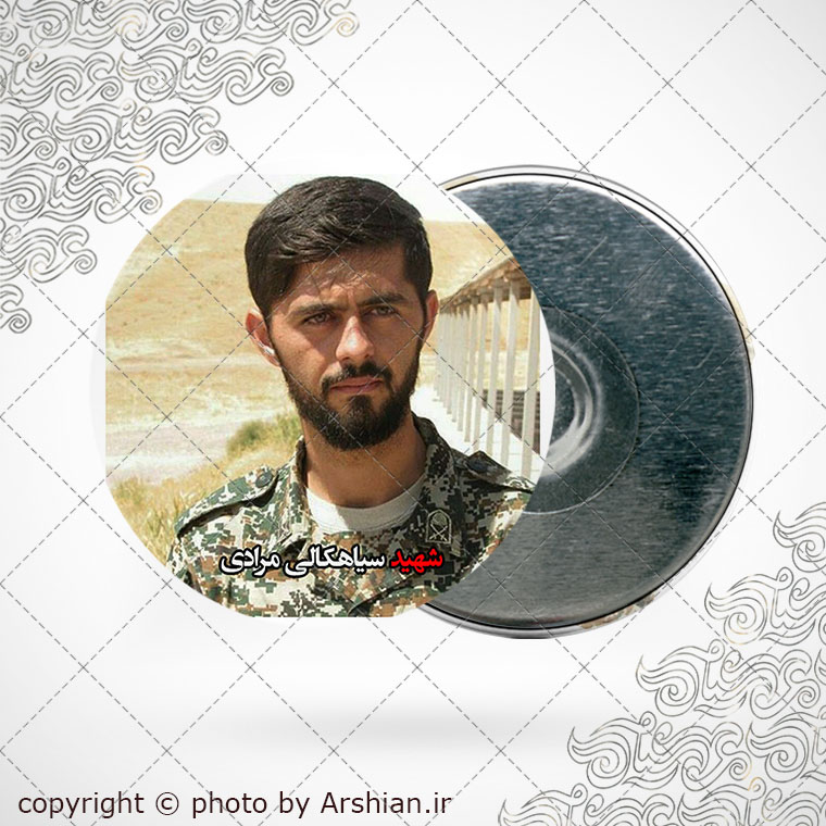 پیکسل اهنربایی شهید حمید سیاهکالی مرادی