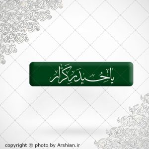 برچسب موبایل یا حیدر کرارا