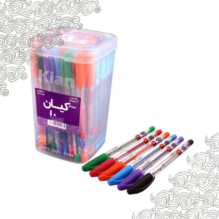 خودکار کیان فانتزی بسته 50 تایی