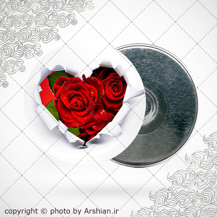 پیکسل آهنربایی بکگراند قلب