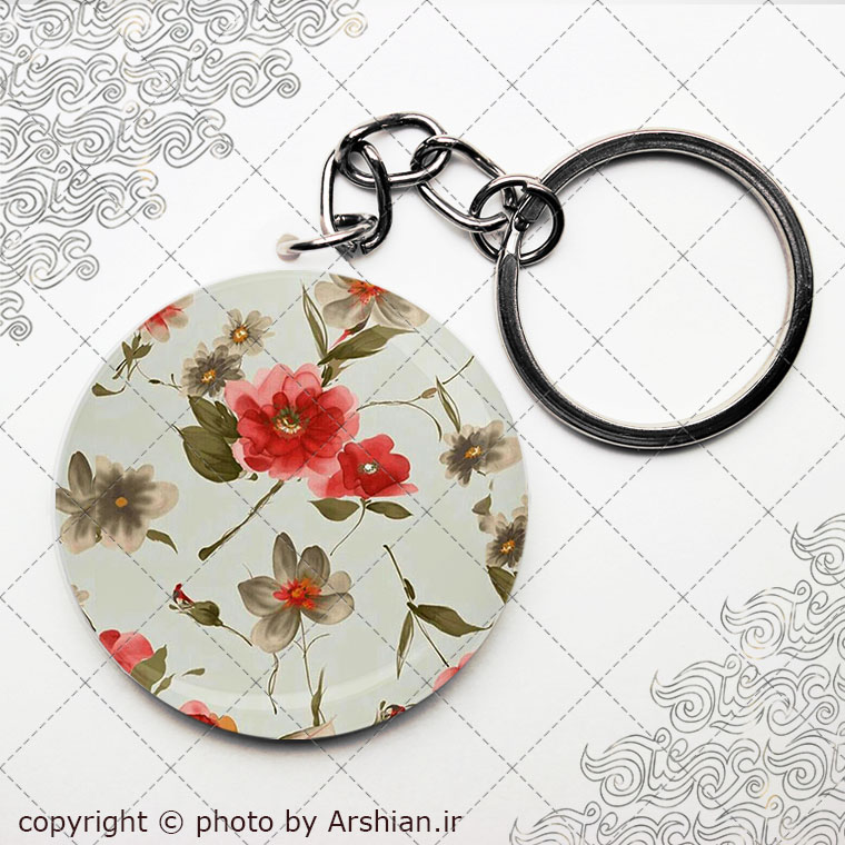 پیکسل سرکلیدی بکگراند گل