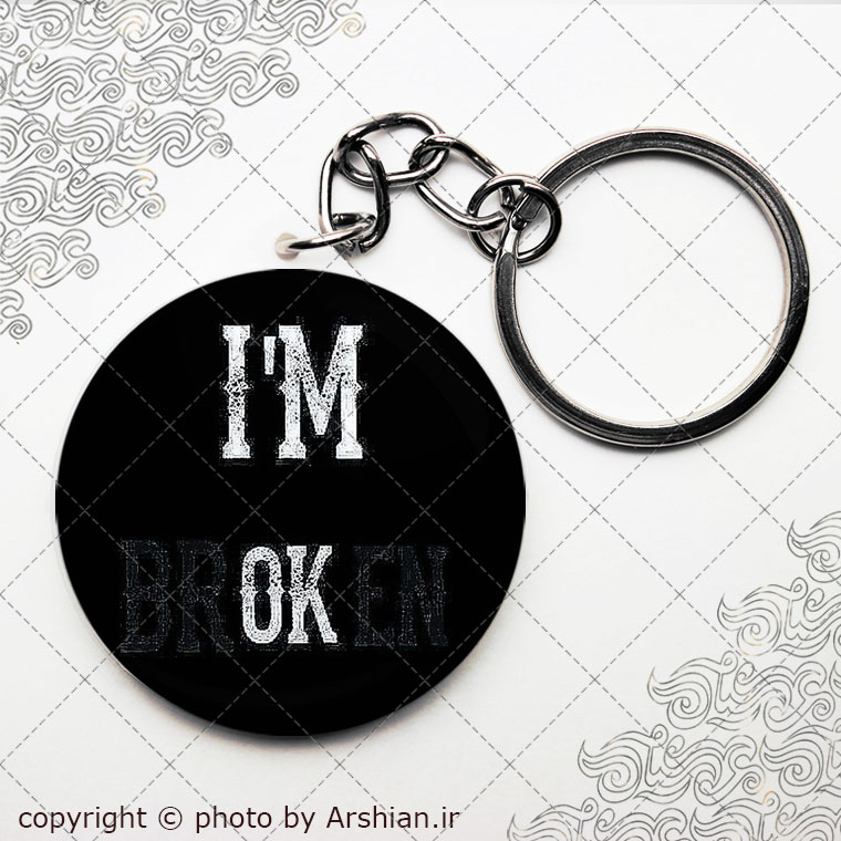 پیکسل سرکلیدی دلنوشته Im broken