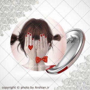 پیکسل با طرح دخترانه