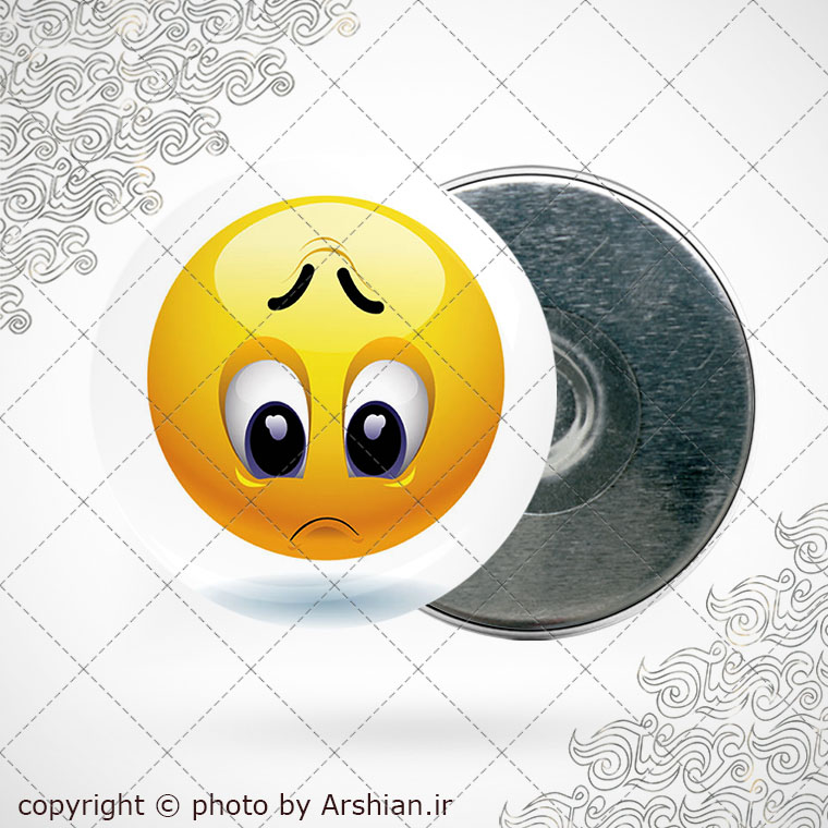 پیکسل آهنربایی ایموجی ناامید