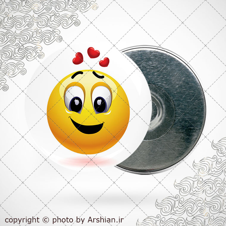 پیکسل آهنربایی ایموجی عاشق