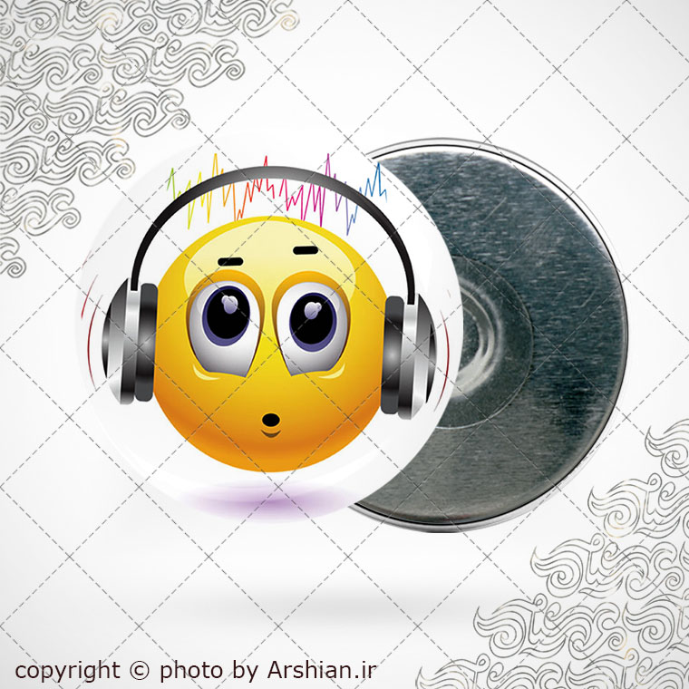 پیکسل آهنربایی ایموجی موزیک