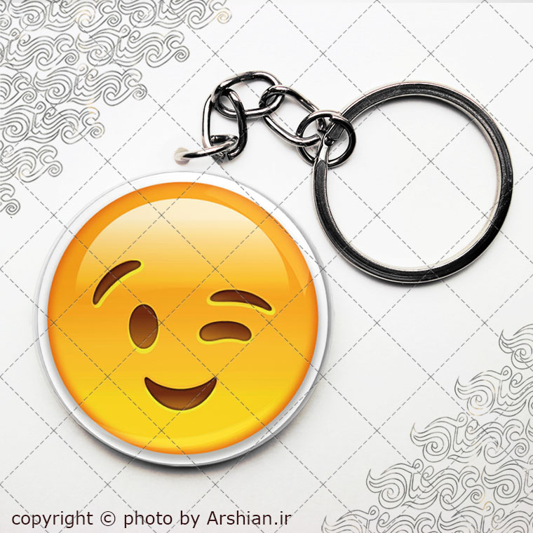 پیکسل سرکلیدی ایموجی چشمک