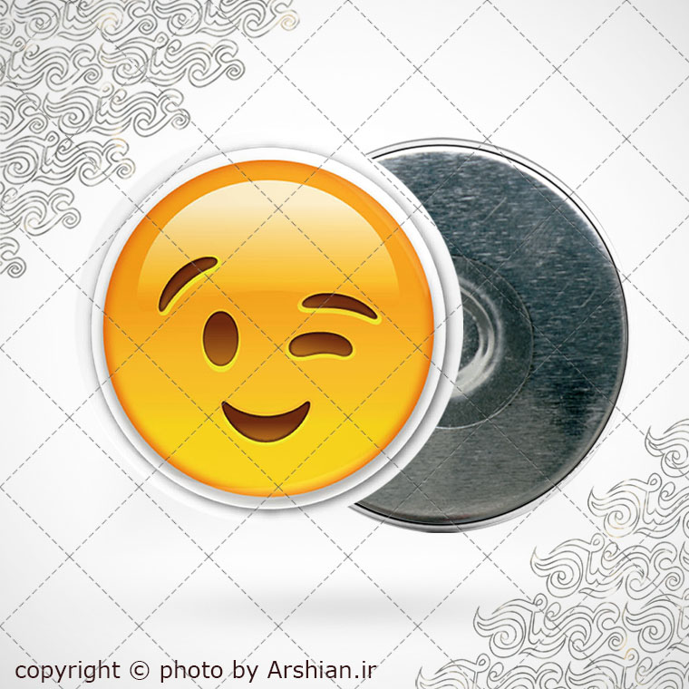 پیکسل آهنربایی ایموجی چشمک