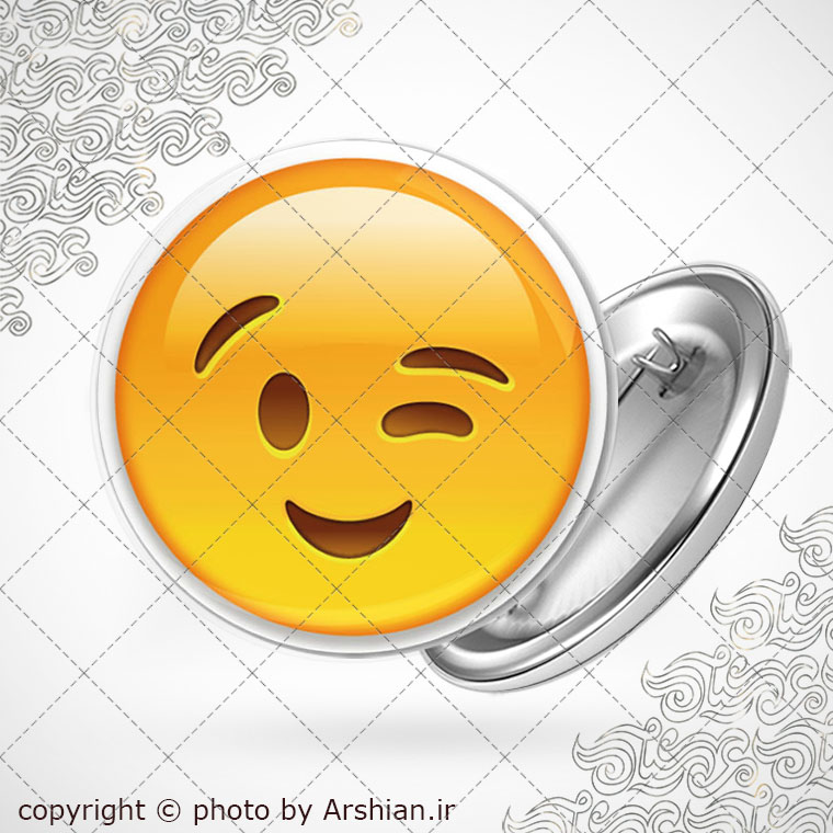 پیکسل ایموجی چشمک