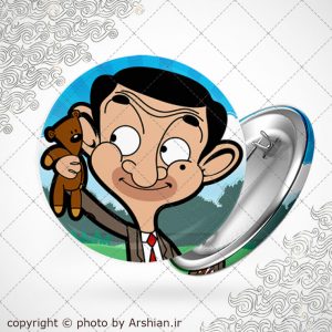 پیکسل کارتونی طرح مستر بین