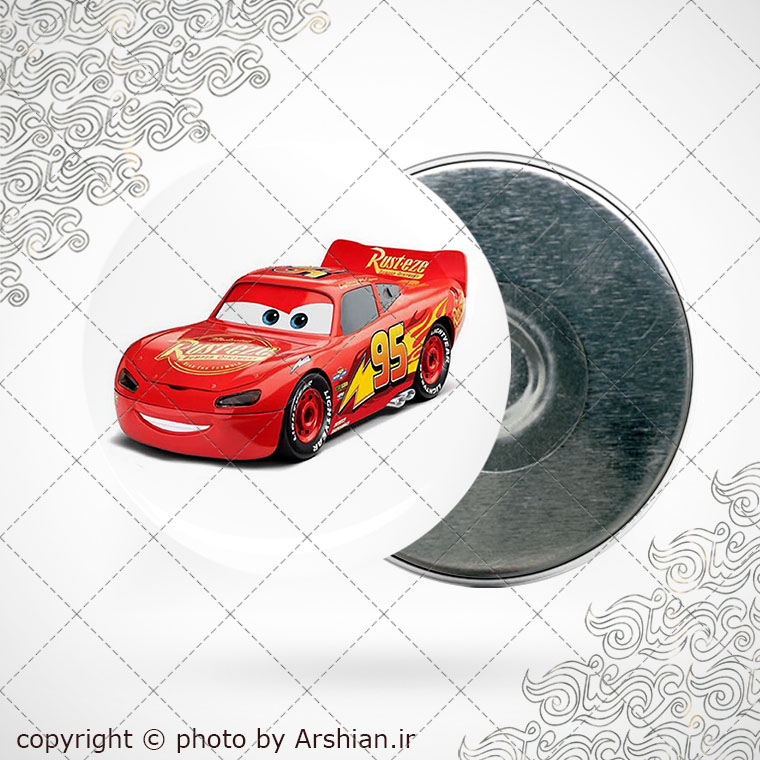 پیکسل آهنربایی کارتونی lighting mcQueen