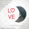 پیکسل آهنربایی با طرح love