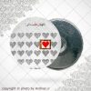 پیکسل آهنربایی با طرح قلب