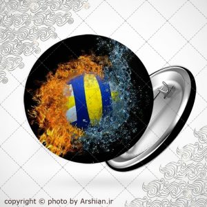 پیکسل با طرح توپ والیبال