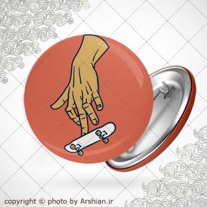 پیکسل با طرح اسکیت بورد
