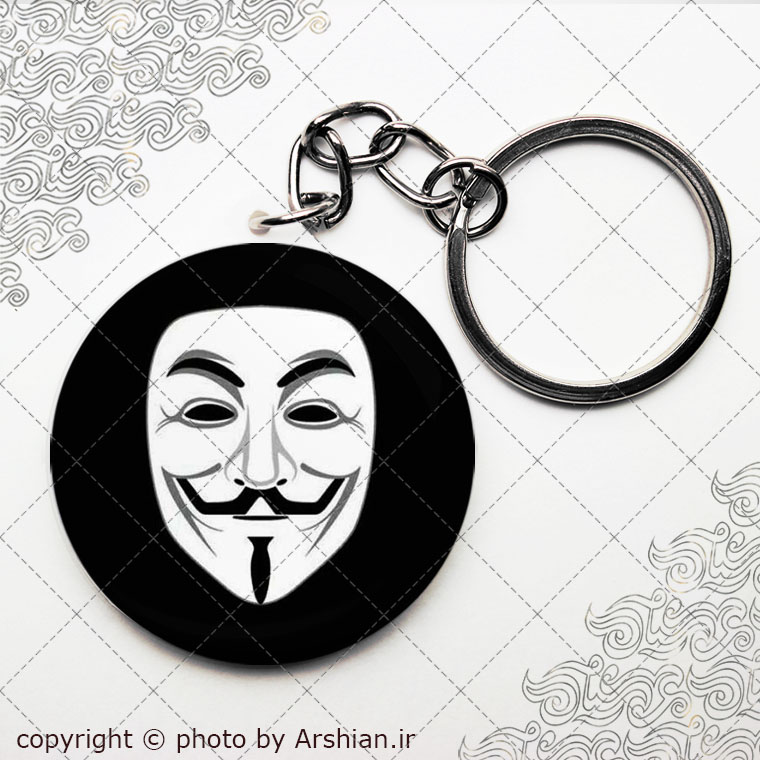 پیکسل سرکلیدی با طرح vendetta