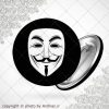 پیکسل با طرح vendetta