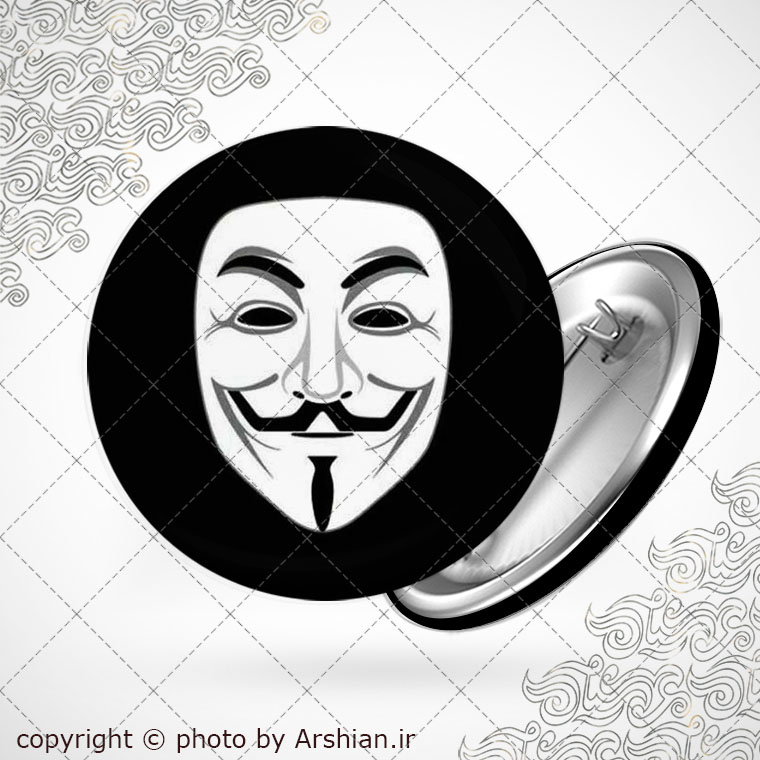 پیکسل با طرح vendetta