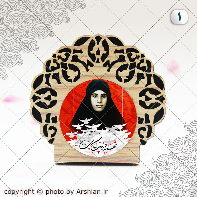 قاب پیکسلی شهیده زینب کمایی