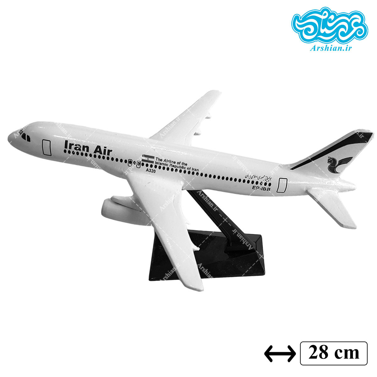 ماکت هواپیمای مسافربری ایرباس 320