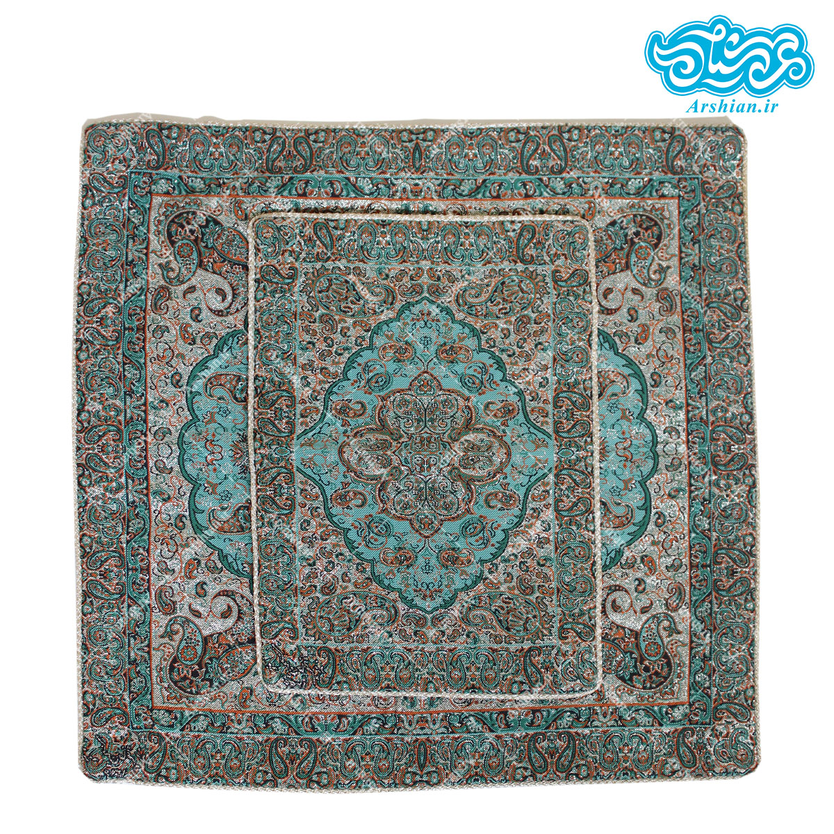 جانماز ترمه 48 سانتی متری دوتکه