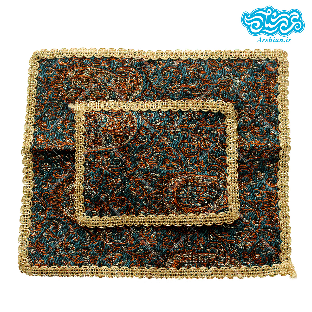 جانماز ترمه کیفی سه تکه
