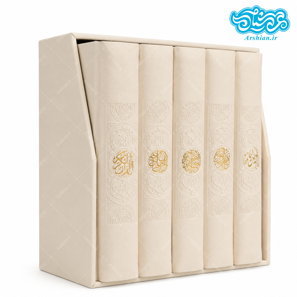 بسته کتب پالتویی 5عددی صفحه رنگی (مفاتیح الملکوت)