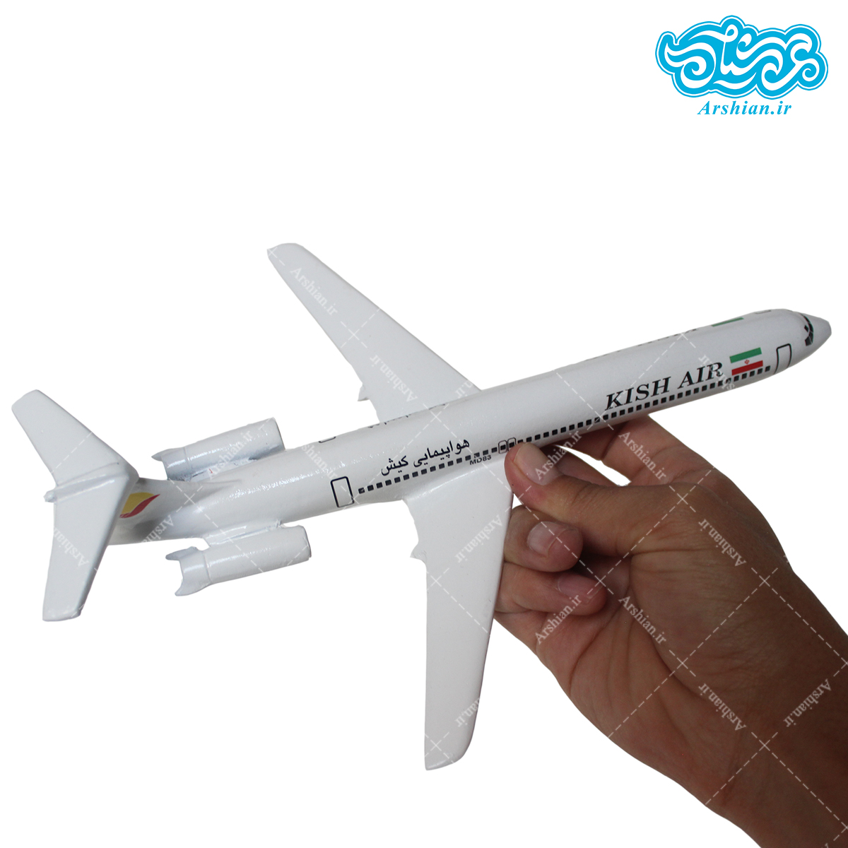 ماکت هواپیمای مسافربری بوئینگ MD83
