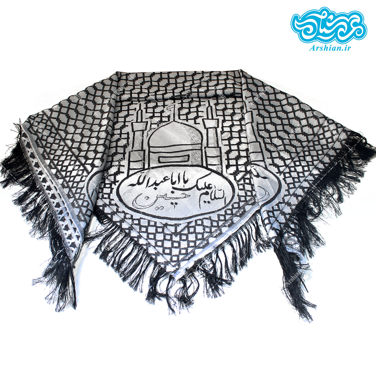 چفیه طرح عربی ذکردار مدل 001