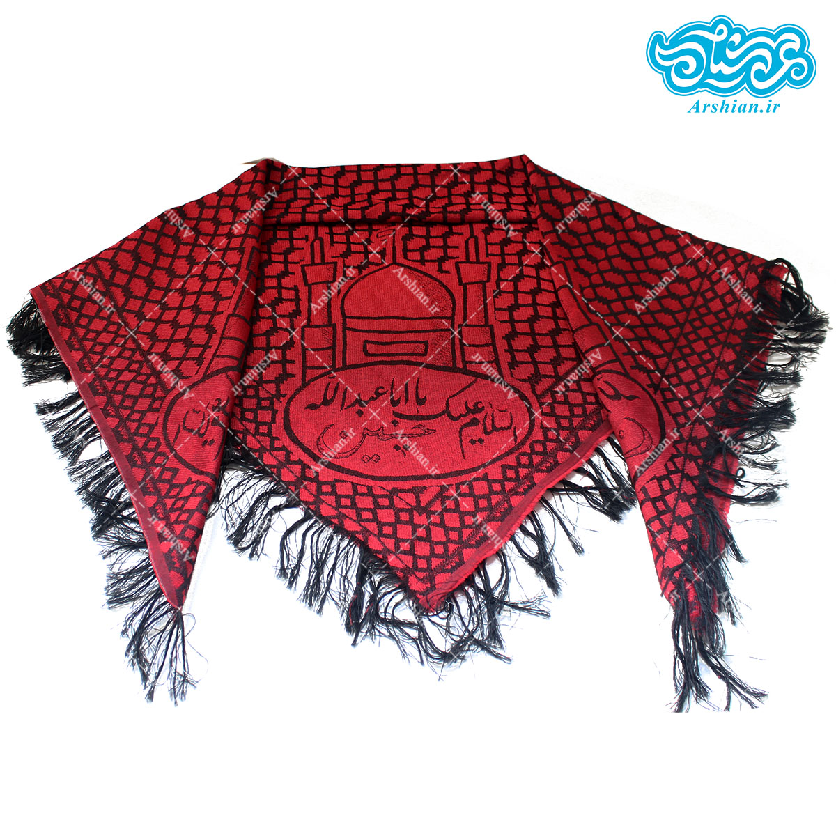 چفیه طرح عربی ذکردار مدل 001