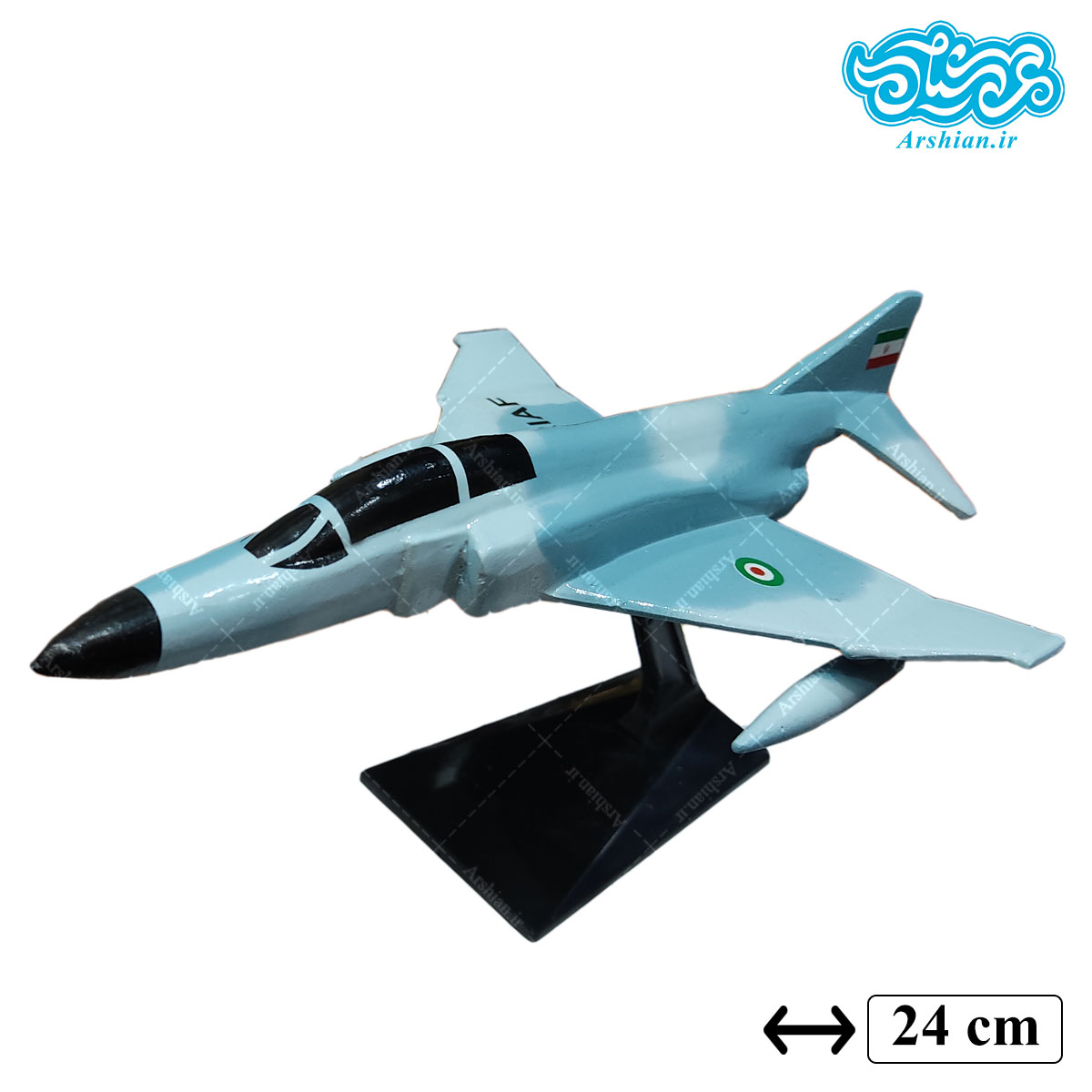 ماکت جنگنده فانتوم F4 آبی