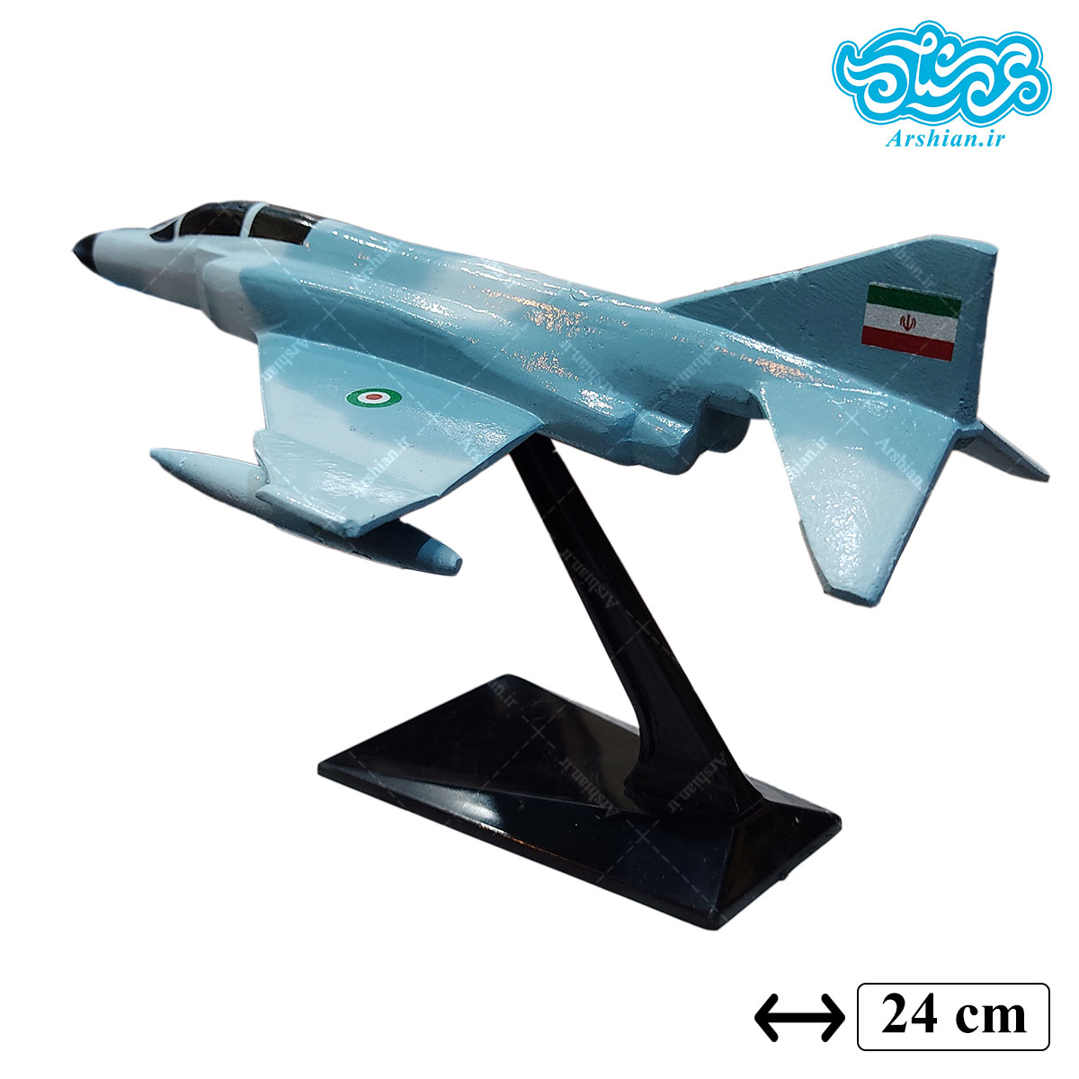 ماکت جنگنده فانتوم F4 آبی