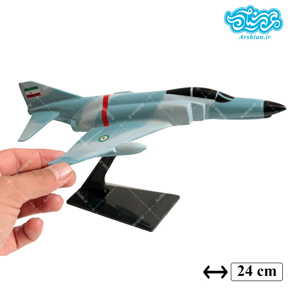 ماکت جنگنده فانتوم F4 آبی