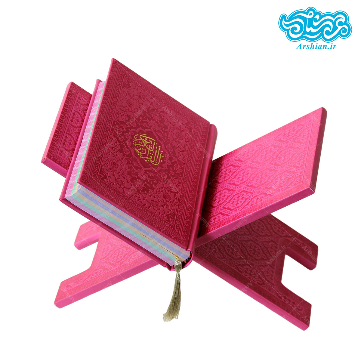 رحل رنگی قرآن 38 سانتی متری