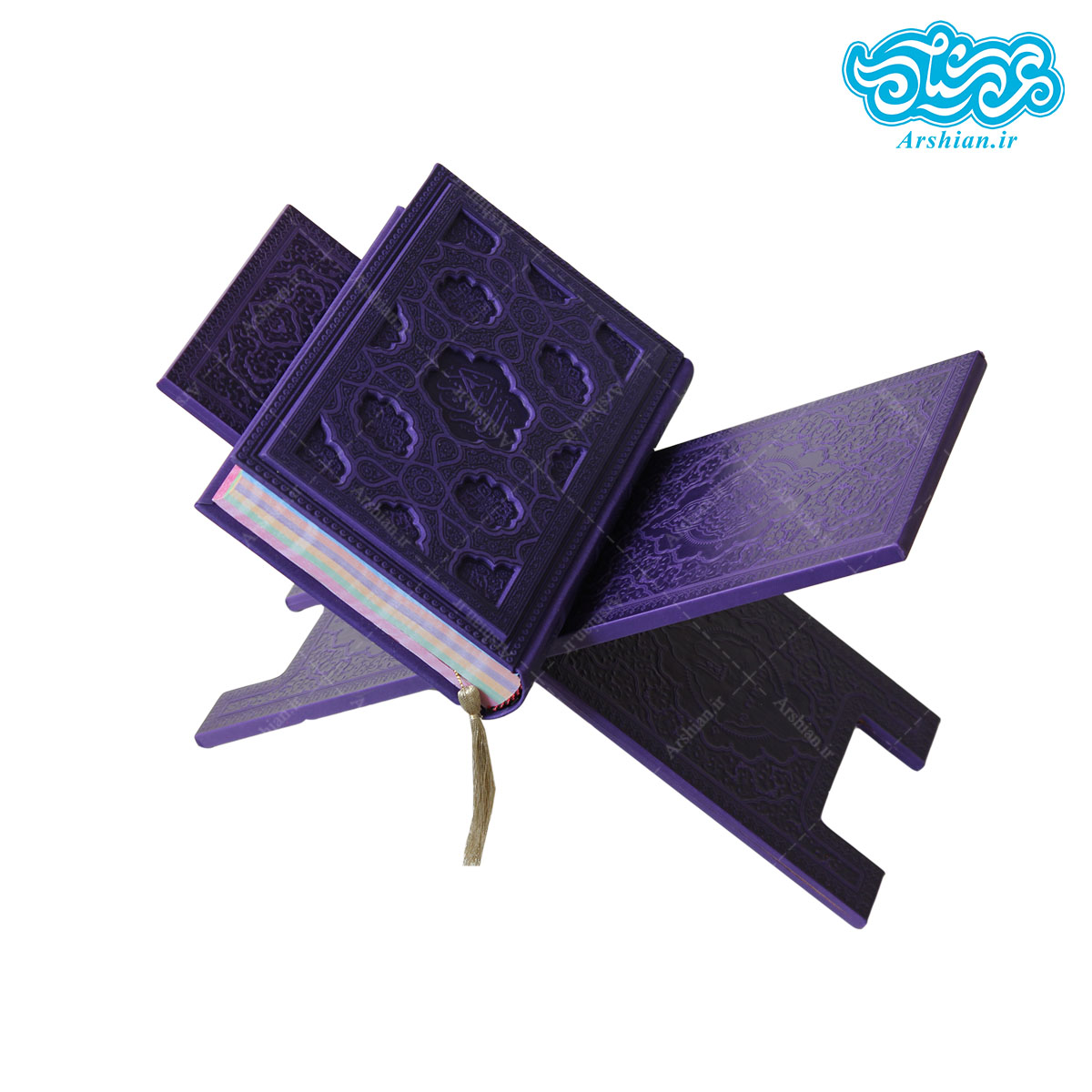 رحل رنگی قرآن 38 سانتی متری