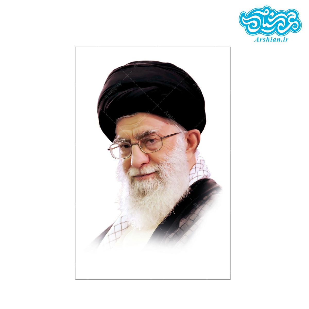 قاب شاسی مقام معظم رهبری کد 002