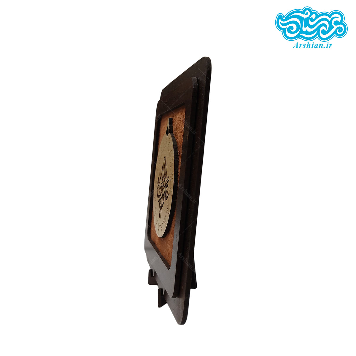 تندیس علی ولی الله طرح زمینه مخمل کد001