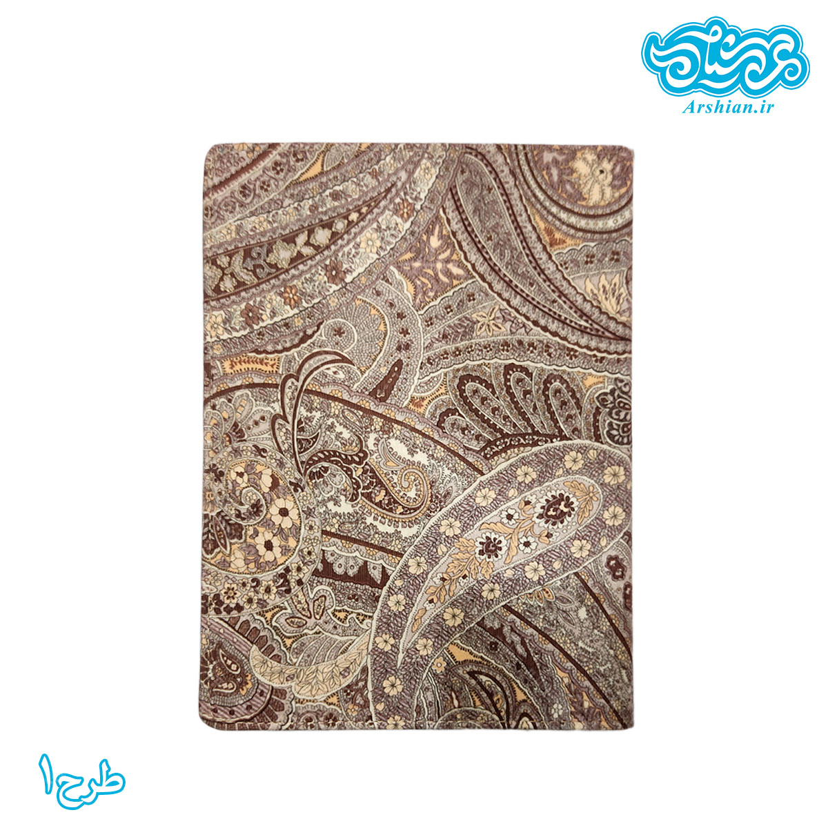 کلاسور26حلقه با روکش مخمل کد003