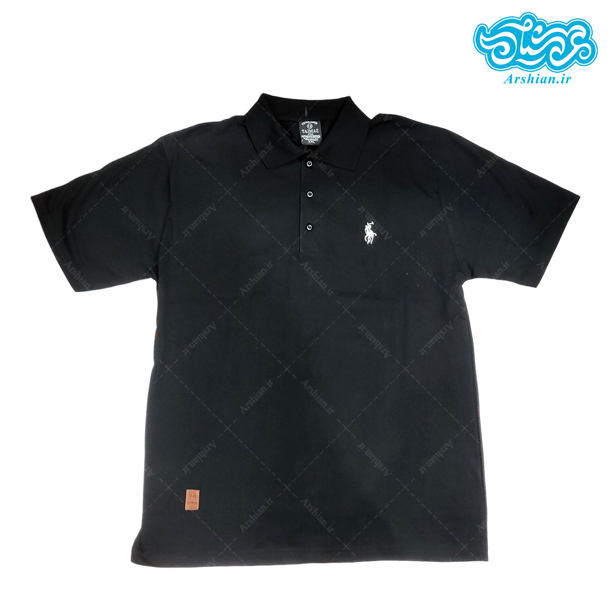 تک پوش ساده مشکی طرح 005