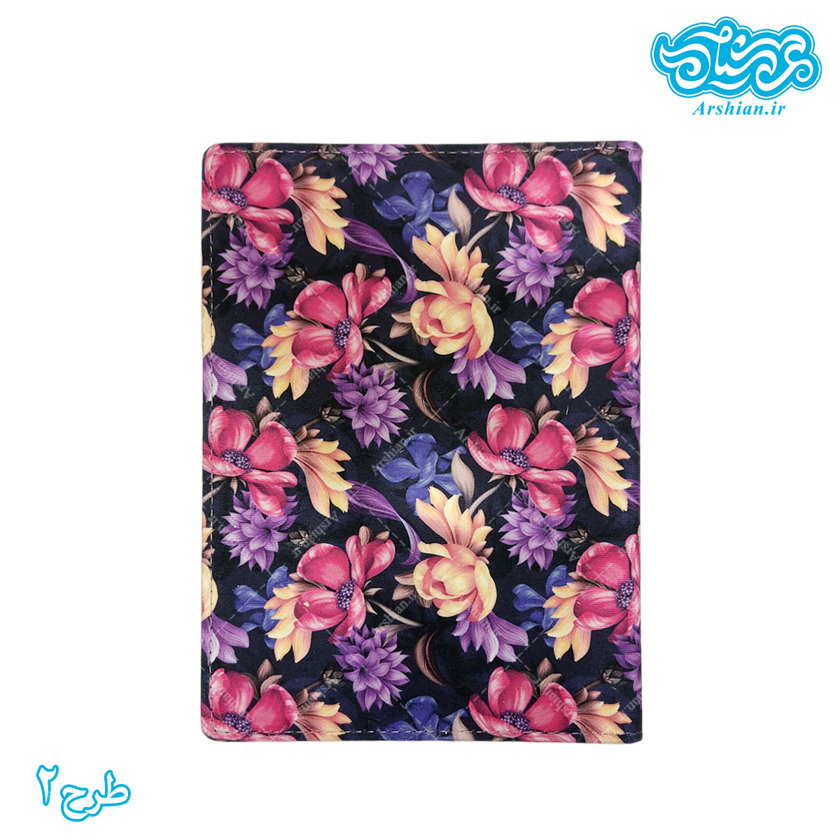 کلاسور26حلقه با روکش مخمل کد003