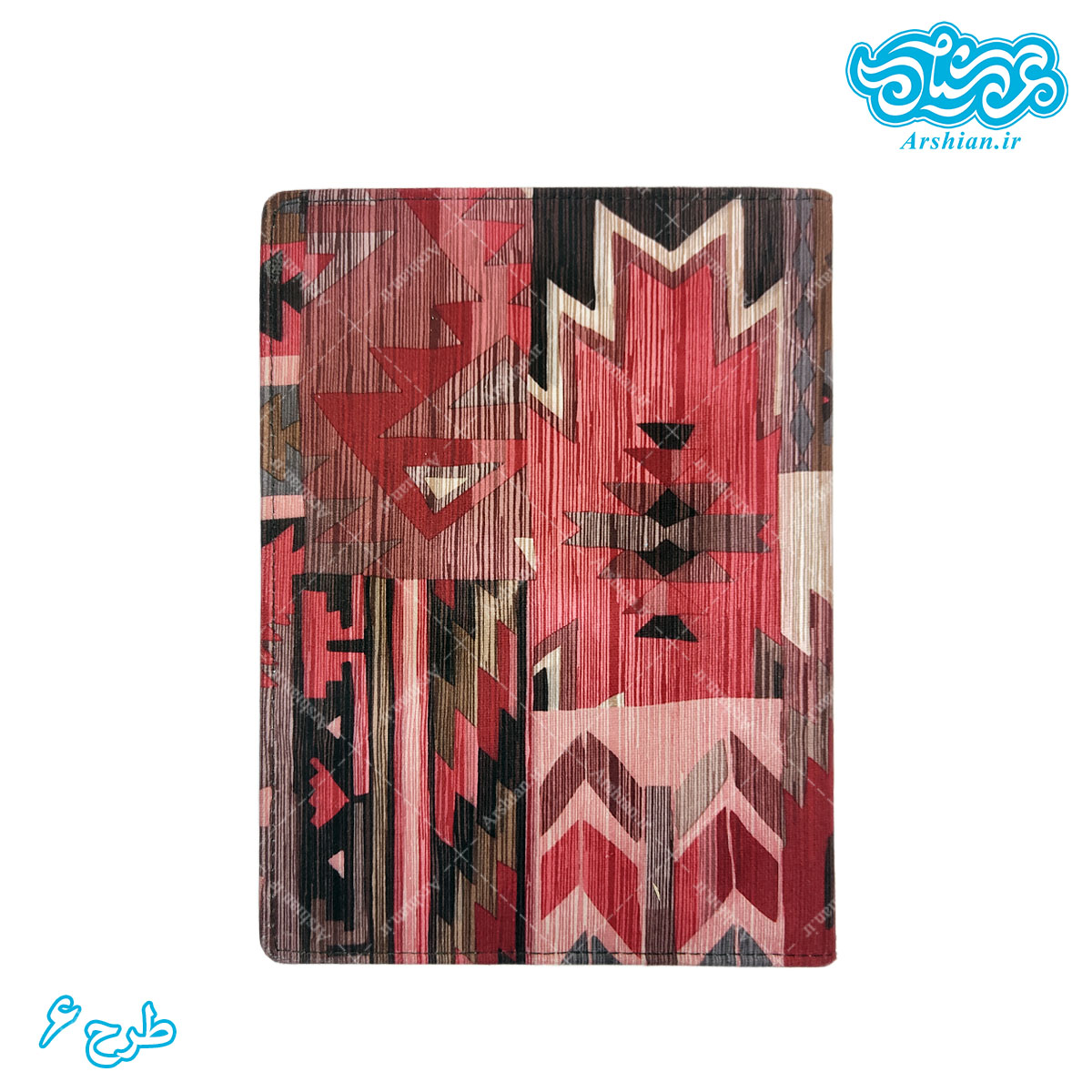 کلاسور26حلقه با روکش مخمل کد003