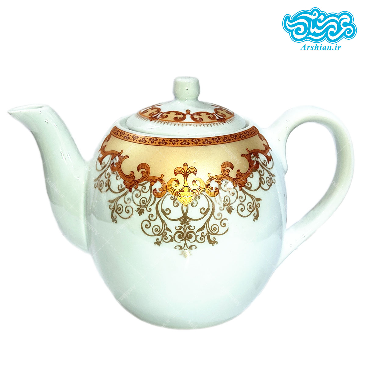 قوری چینی یک لیتری طرح 004