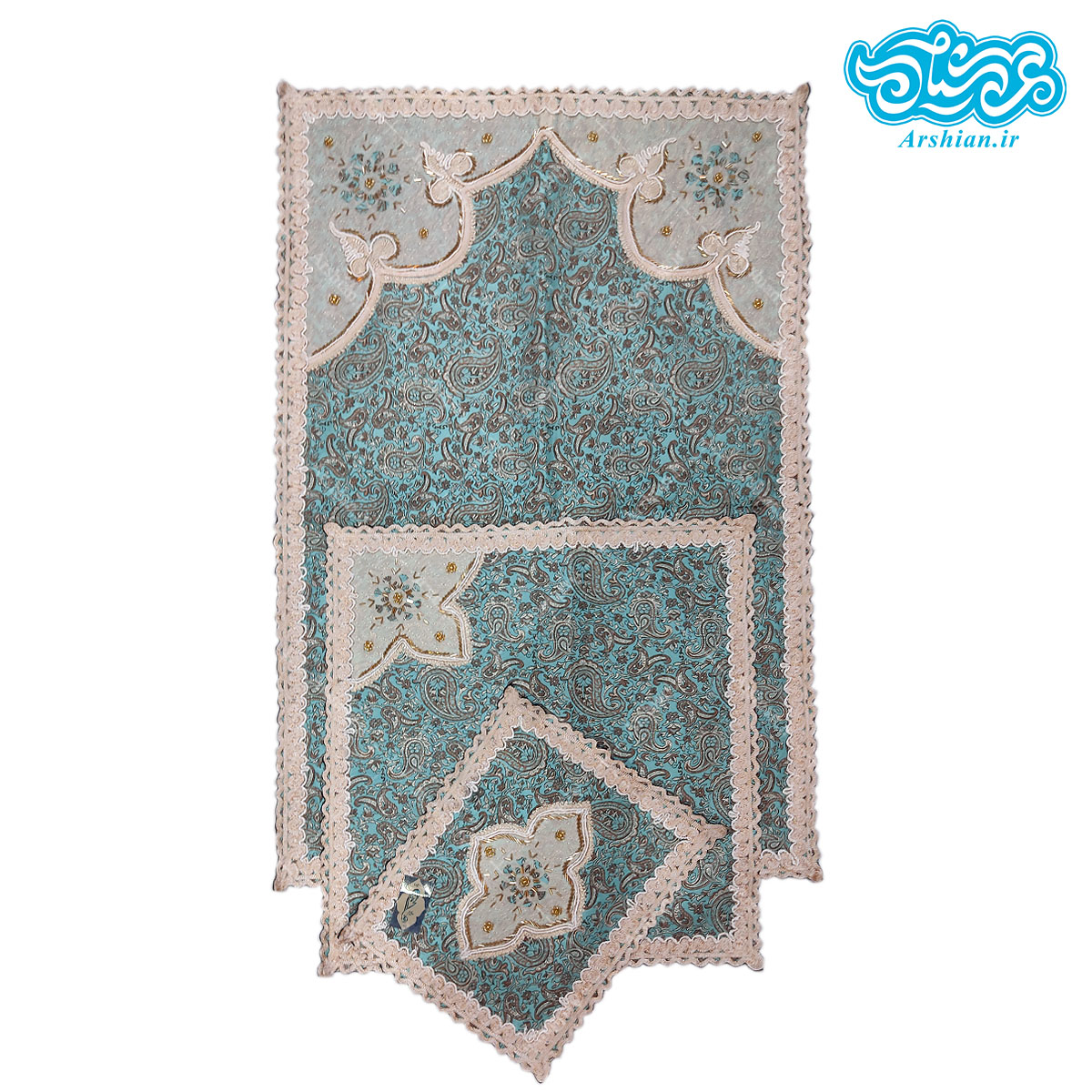 سجاده و جانماز ترمه طرح بته جقه کد 012