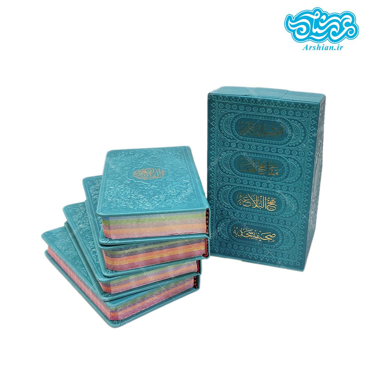 بسته کتب پالتویی صفحه رنگی 4عددی