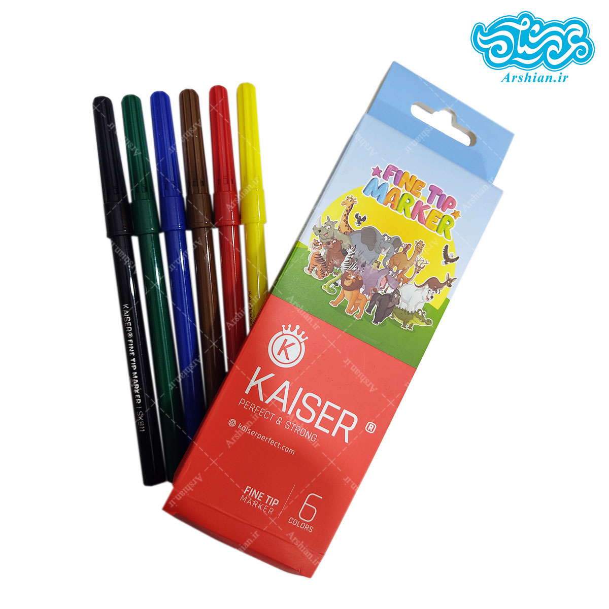 ماژیک 6 رنگ کایزر